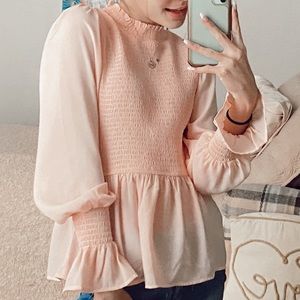 Francesca’s Pink Blouse